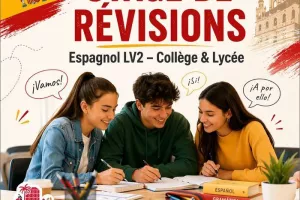 Stage de révisions Espagnol LV2 (15-18 ans) – Juillet 2026