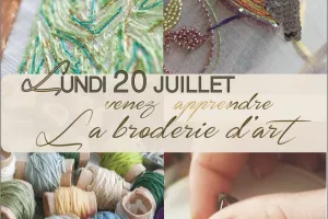 Atelier broderie d'art