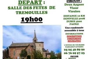 Randonnée nocturne : Vers Deux aigues, Vioulou et Viaur