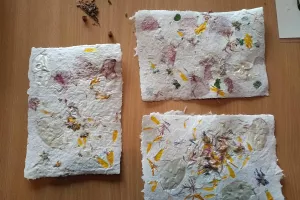 Papier fleuri