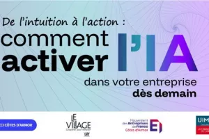🤖 INVITATION – De l’intuition à l’action : comment activer l’IA dans votre entreprise dès demain ?