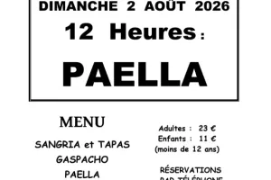 Repas paella