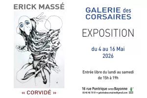 Exposition à la Galerie des Corsaires : Corvidé