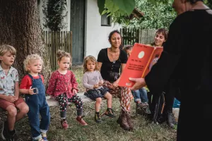 Journée pour les enfants à Marquèze le 12 août