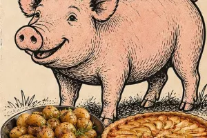 Soirée gourmande - Cochon à la broche