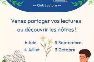 Club Lecture "Au coin du livre"