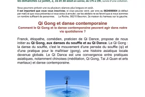 La Coopérative des savoirs propose : Qi Gong et danse contemporaine