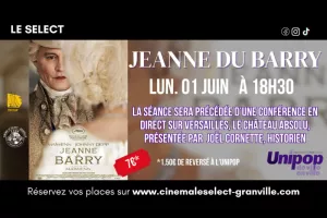Ciné-conférence : Jeanne du Barry