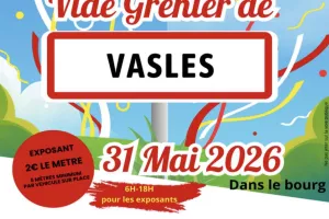 Vide grenier de Vasles : 3ème édition