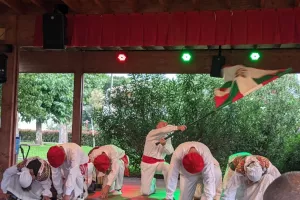 Spectacle de danses basques avec Akelarre