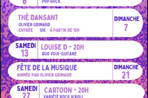Louise D - Duo voix / guitare- la guinguette de Neufont