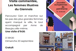 Visite Commentée, Les femmes illustres du Giennois