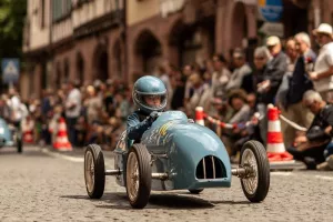 Course de caisse à savon