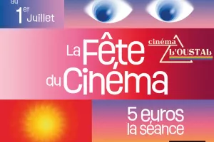La fête du cinéma à L'Oustal du 28 juin au 1er juillet ! 5€ la séance.