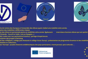 Joli mois de l’Europe au lycée Victor Duruy