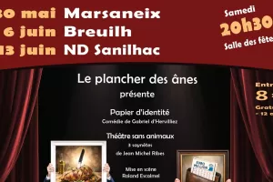 Troupe le planches des ânes