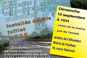 CEREMONIE ACCUEIL NOUVEAUX PAULHANAIS