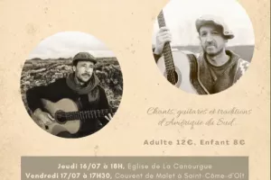 Concert - chants, guitares et traditions d'Amérique du Sud