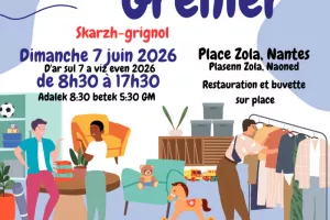 Vide-grenier de l'école Diwan de Nantes