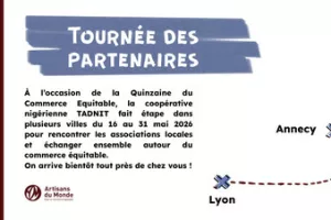 Un artisan bijoutier Touareg rend visite à ARTISANS DU MONDE