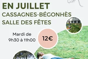 Yoga cours d'été