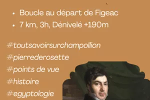 Randonnée – Sur les traces de Champollion à Figeac
