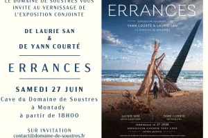 VERNISSAGE EXPOSITION ERRANCES - 27 JUIN 2026