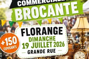 Foire commerciale avec Brocante