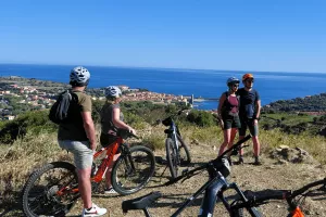 BALADE OENOTOURISTIQUE EN VTT ÉLECTRIQUE À COLLIOURE