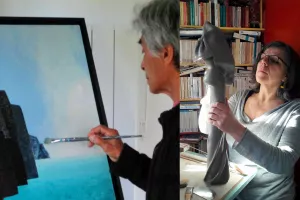 Exposition -Philippe Halévy et Valérie Marsiliani-Godefroy