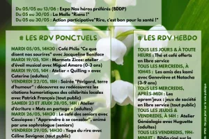 Atelier d'écriture Mots en partage