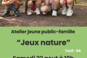 Atelier-animation "jeux nature"