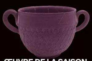 L’œuvre de la saison : tasse en céramique sigillée italique