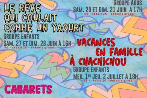 Théâtre: La Baraque "Vacances en famille à Chachichou"