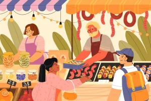 Marché festif
