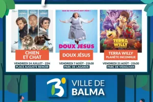 Ciné plein air : "Doux Jésus" - Vendredi 7 août