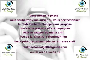 Sortie Photo. Découverte, initiation, perfectionnement