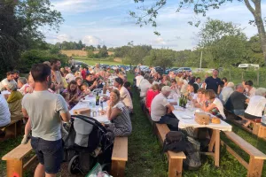 Marché gourmand à la ferme à Pomarède