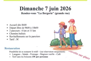 2eme Marche Champêtre organisée par le comité des fêtes de Flammerécourt