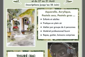 🎨 STAGES ARTISTIQUES – ÉTÉ 2026 🖌️