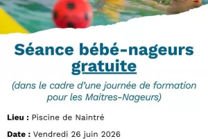 Séance bébé-nageurs gratuite