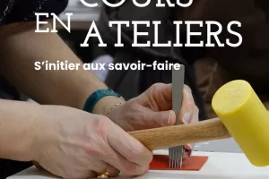 Cours d'initiation à la maroquinerie