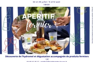 APÉRITIF FERMIER : DÉCOUVERTE DE L’HYDROMEL ET DÉGUSTATION ACCOMPAGNÉE DE PRODUITS FERMIERS