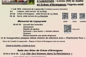 Journée de commémoration de la Résistance