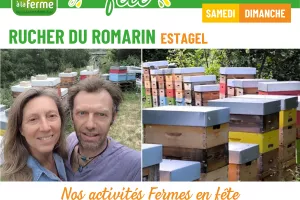 FERMES EN FÊTE AU RUCHER DU ROMARIN