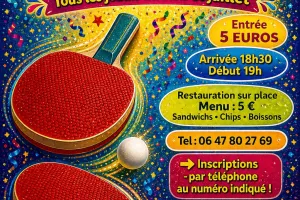Tournoi de Tennis de Table