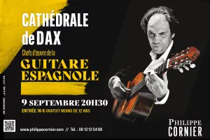 Concert par le guitariste Philippe Cornier