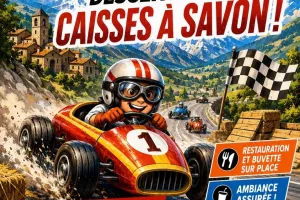 DESCENTE DE CAISSES À SAVON