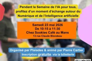 Café IA Sarthe - Semaine de l'IA - Session 1