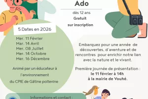Club nature Ado avec le CPIE